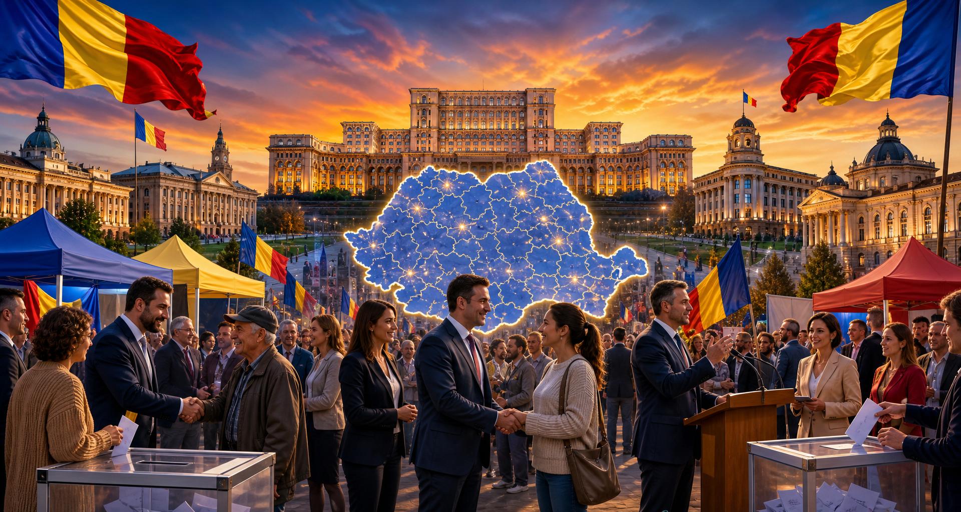 Campanie electorală România — candidați, partide, birouri electorale, primării, parlament, consilii județene, prefecturi și președinție